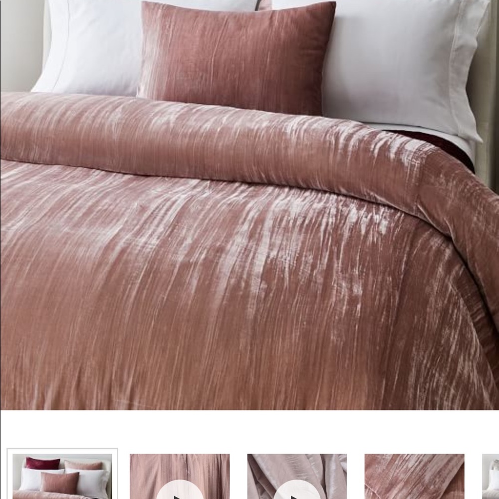Full/Queen West Elm Duvet cover